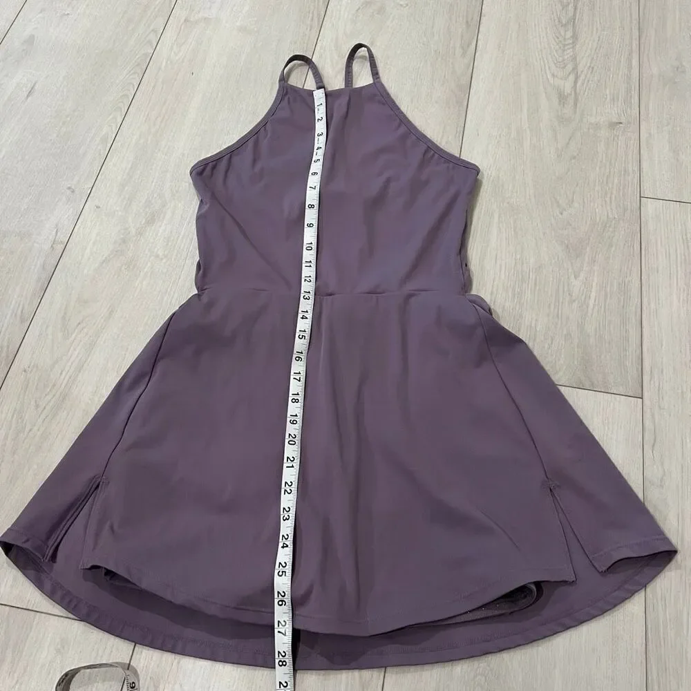 Backcountry Destination Dress  sz M Sleeveless Activewear Open Back